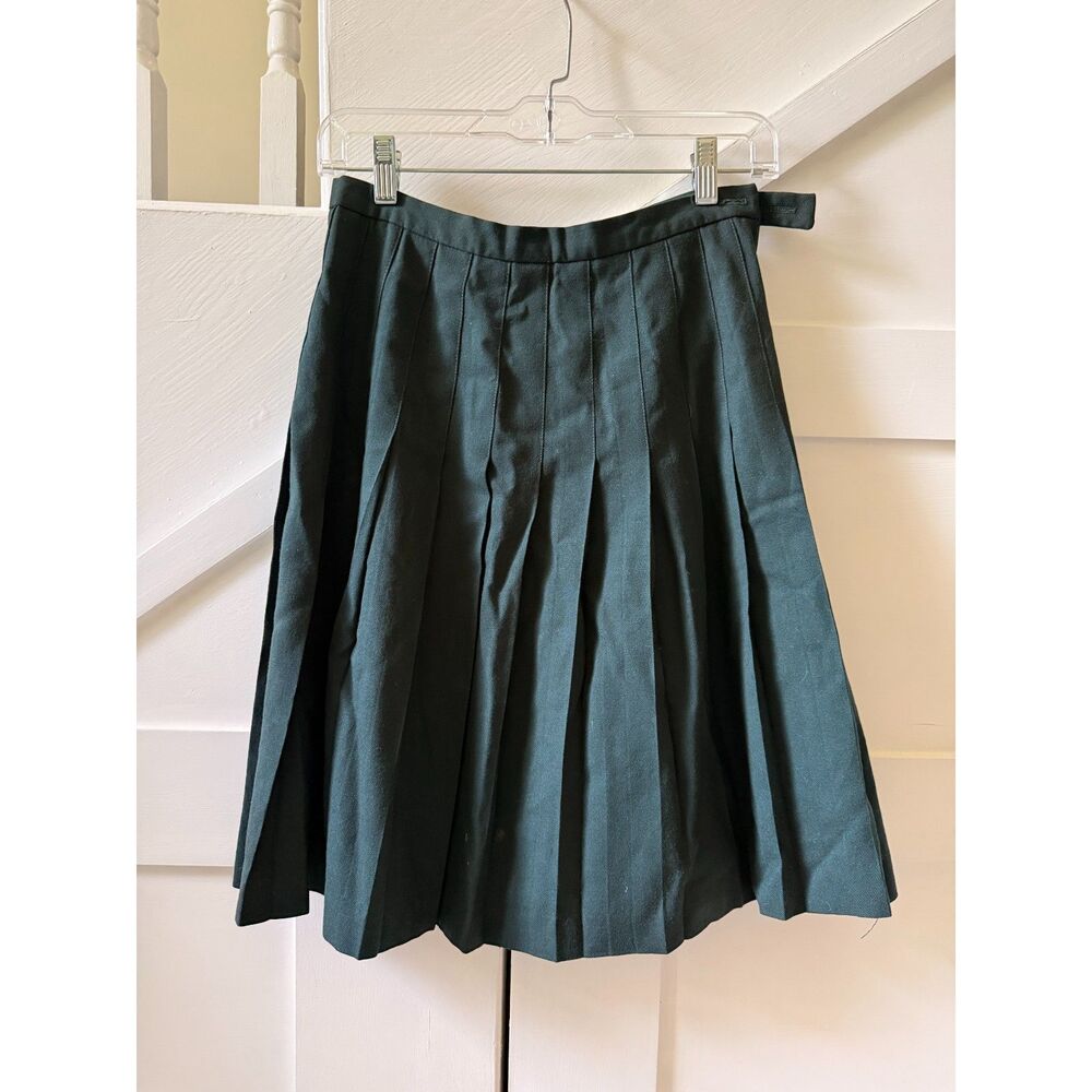 Vintage Talbots 100% Wool Pleated Skirt – Made in USA